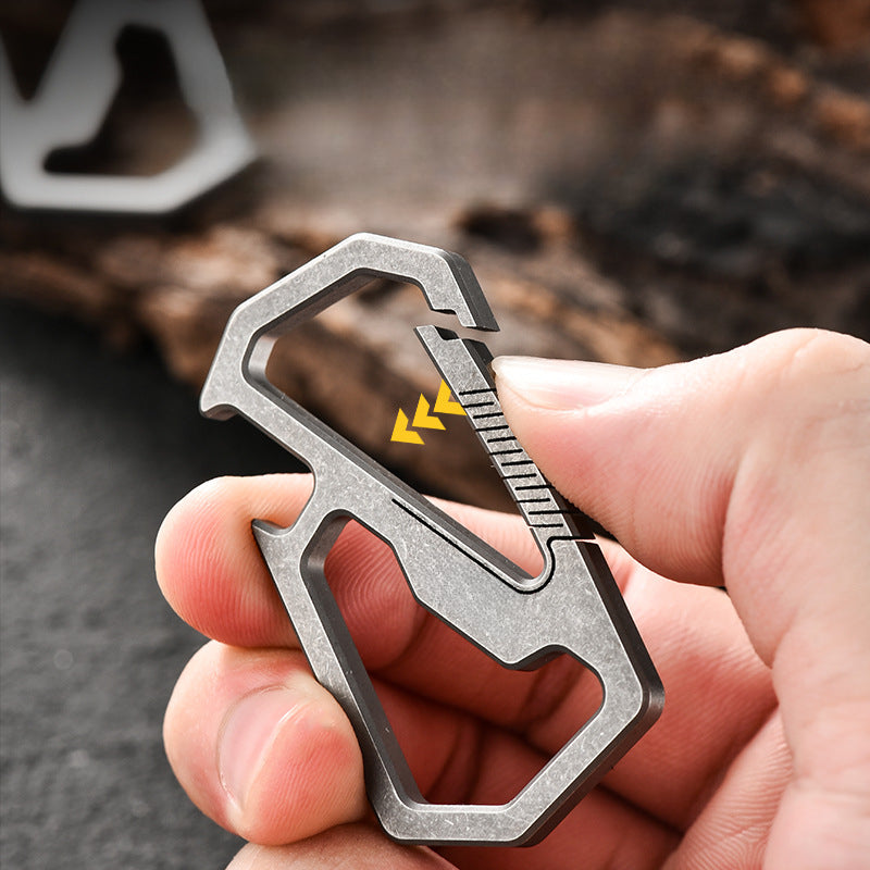 Titan Spring KeyMate EDC Multi-Tool with Bottle Opening Function