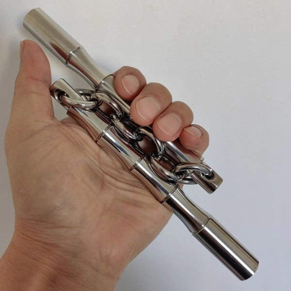 Solid Steel Mini Stick Designed for Self-Defense Applications