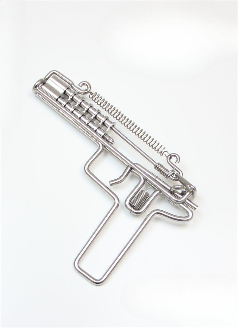Stainless Matchlock Old-School Chain Fire Starter for Modern Needs