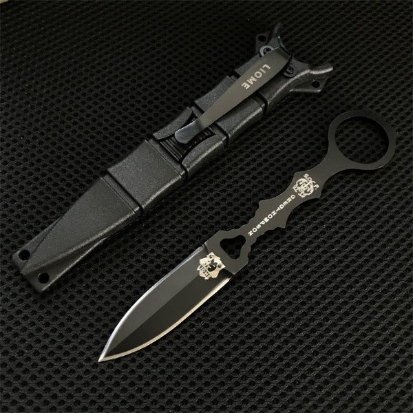 Liome Fixed Blade Tactical Knife for Outdoor Hunting and Camping Needs