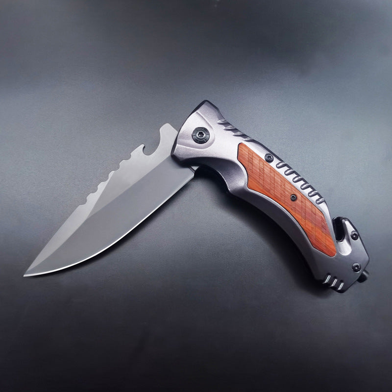 Portable Folding Knife with Window Breaking Function for EDC