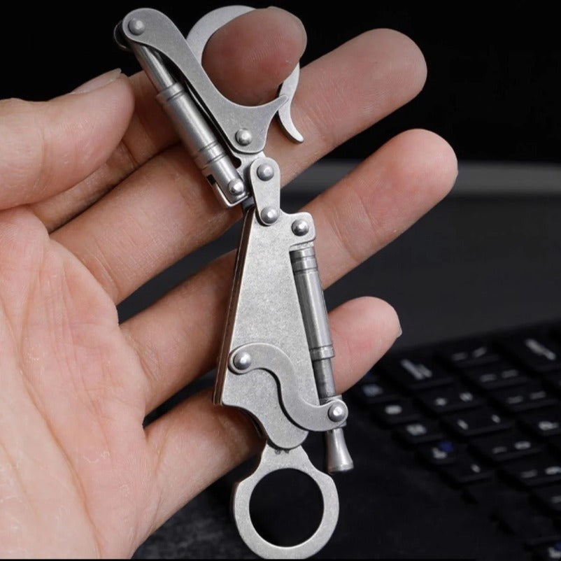 Rebounding Fun Pocket Knife Versatile Self-Defense EDC Tool