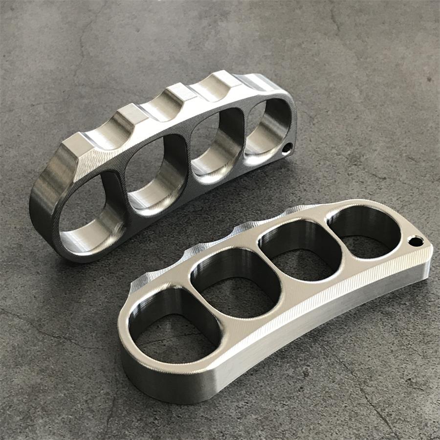Pea Style Titanium Alloy Knuckle Duster Tool