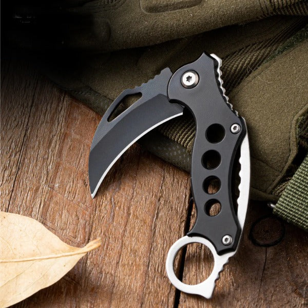 Folding Claw Survival Knife for Outdoor Adventures EDC Tool