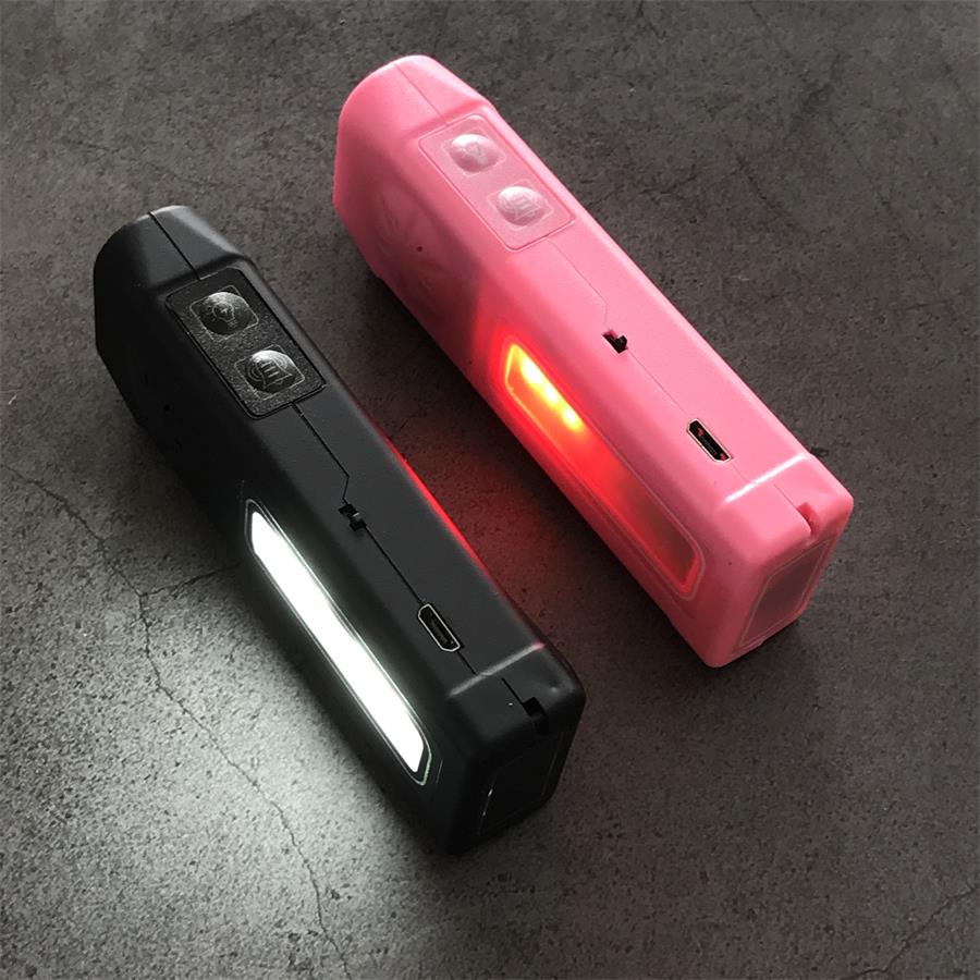 Self-defense Flashlight with Built-in Stun Gun Feature