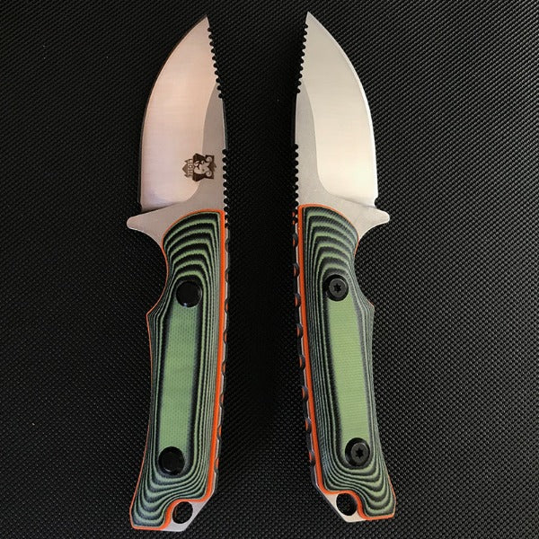 Liome G10 Tactical Fixed Blade Knife for Outdoor Adventure and Fishing