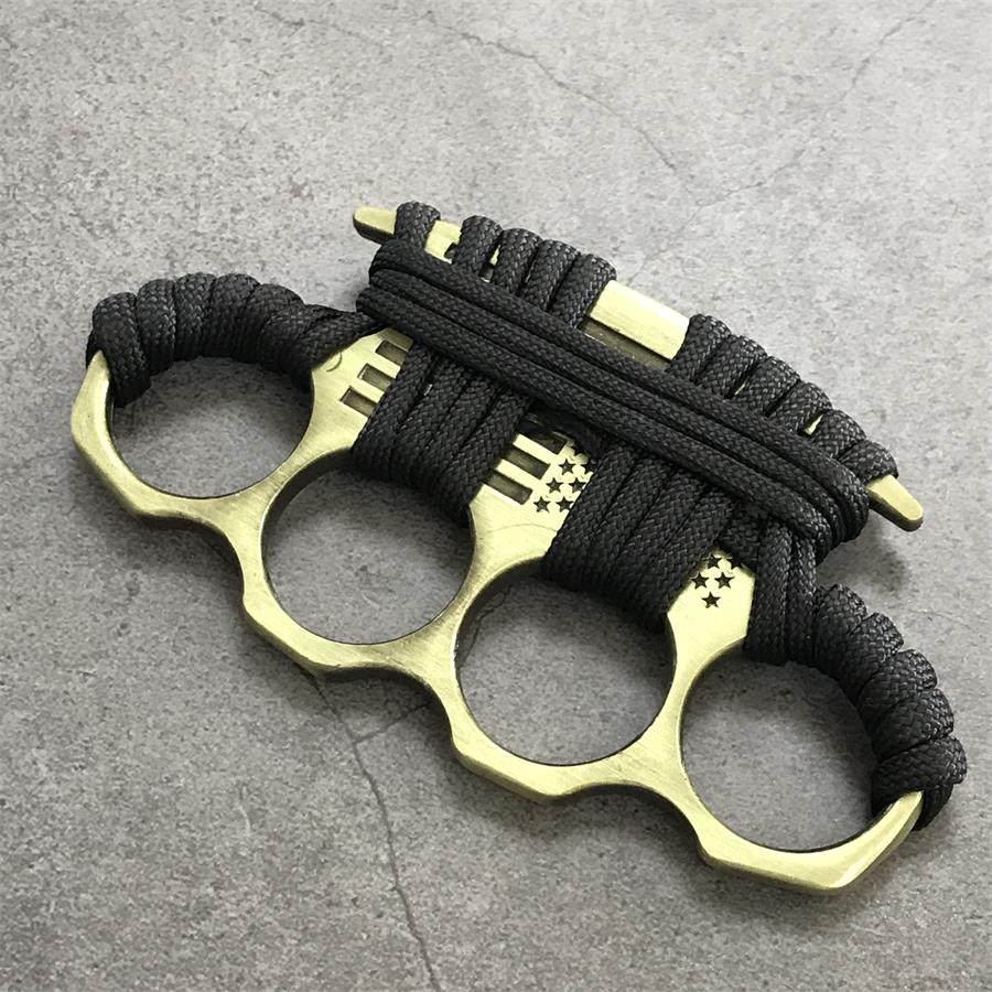 Star Texture Knuckle Duster Outdoor Utility Tool