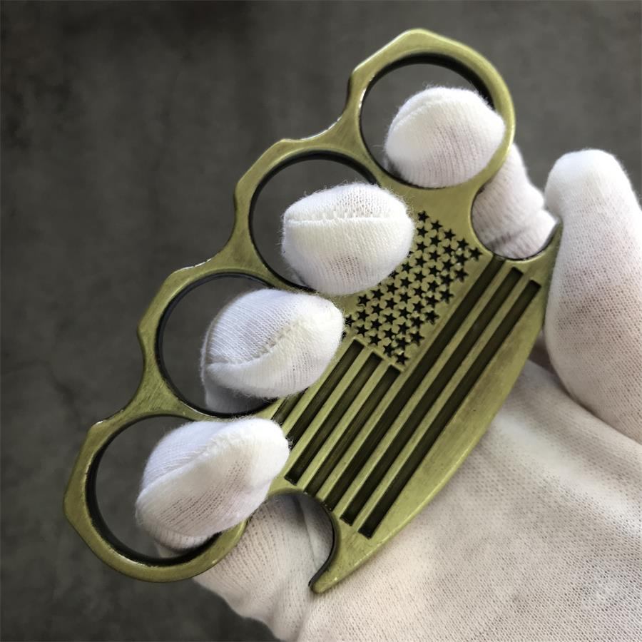 Star Texture Knuckle Duster Outdoor Utility Tool