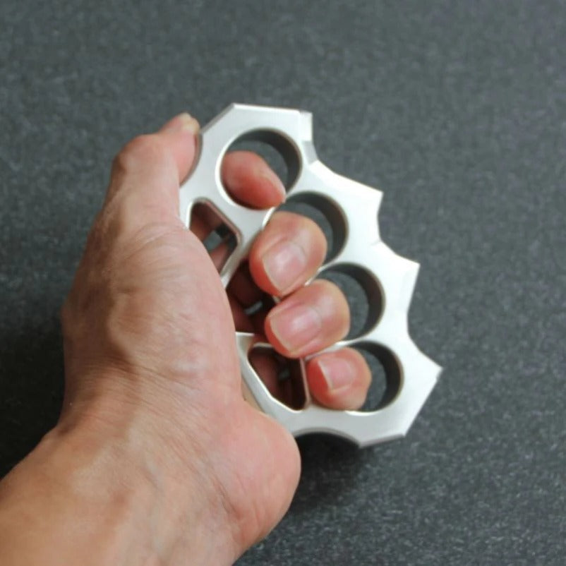 High-Precision 304 Steel Knuckle Duster Durable Self-Defense Gear