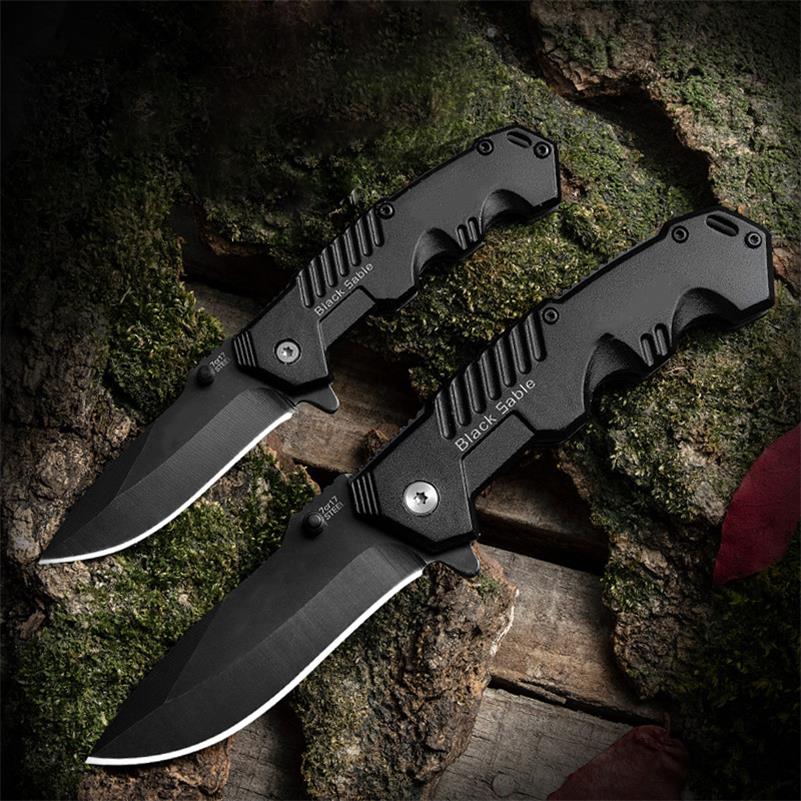 Versatile Portable Folding Knife for Personal Protection Outdoors