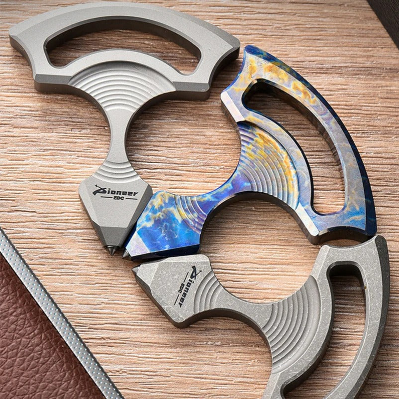 Titanium Alloy Emergency Shatter Key for Quick Window Breakage
