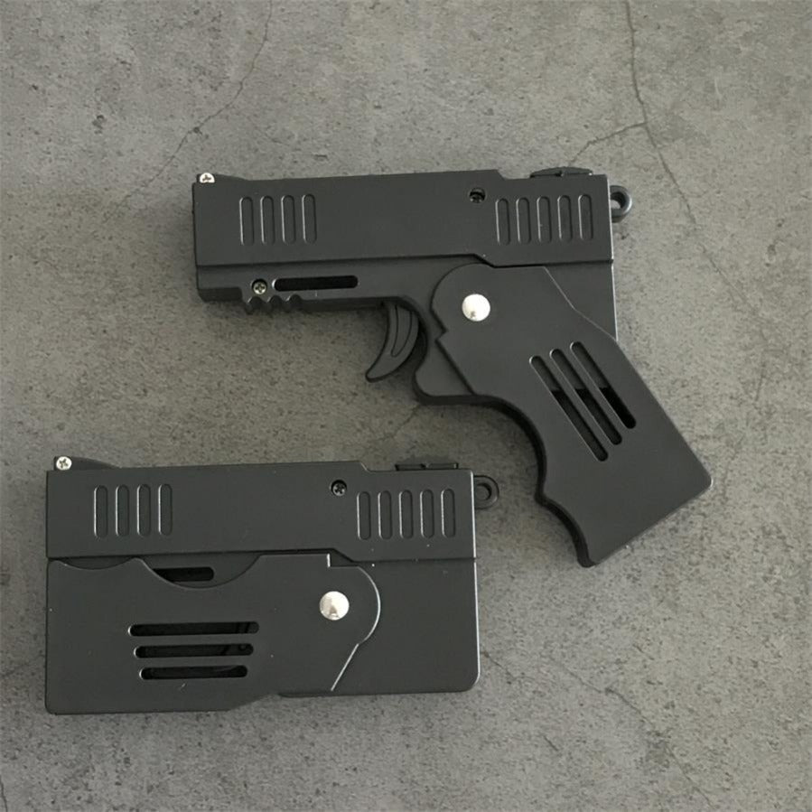Compact Foldable Stun Device for Everyday Self-Defense