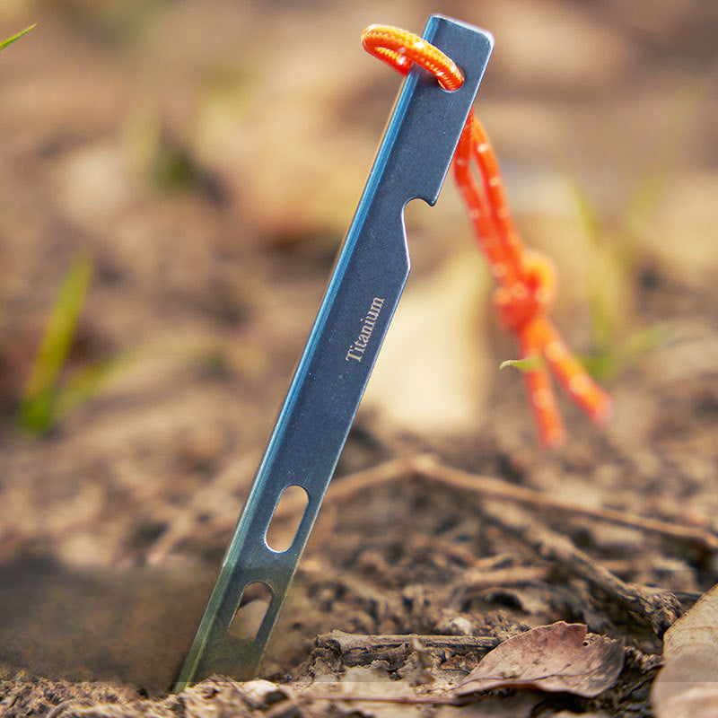 Titan V-Peg Durable Stake for Varied Outdoor Terrains