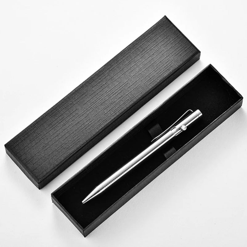 Titanium Tactical Pen with Bolt Function Multifunctional Tool for Daily Use