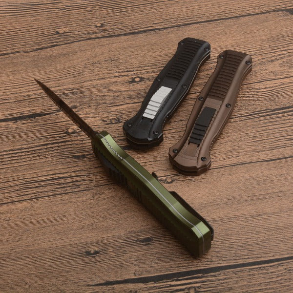 Aluminum Grip BM3300 Tactical Knife Pocket Tool for Camping Outdoors