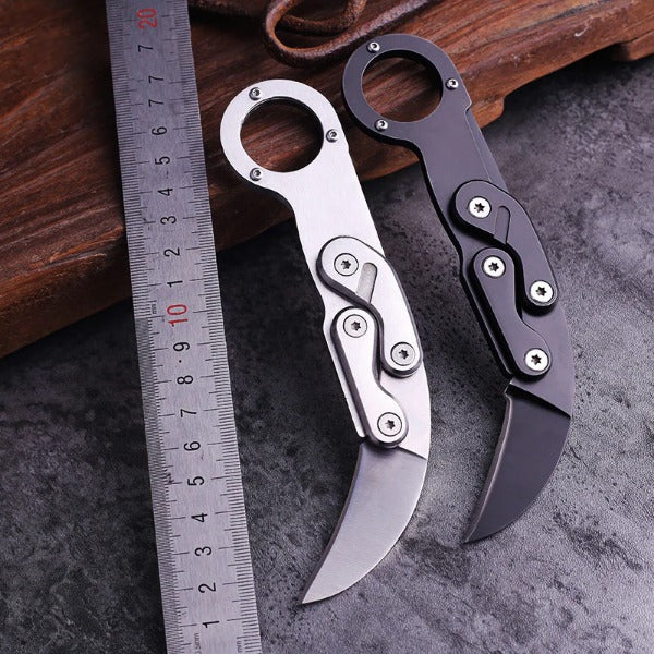 Mechanical Claw Survival Folding Blade Outdoor EDC Knife Tool