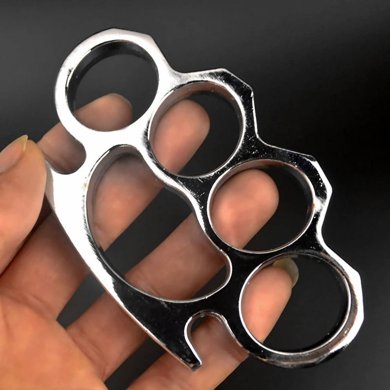 ColorGuard Metal Brass Knuckle Duster and Tiger Fist Buckle for Safety