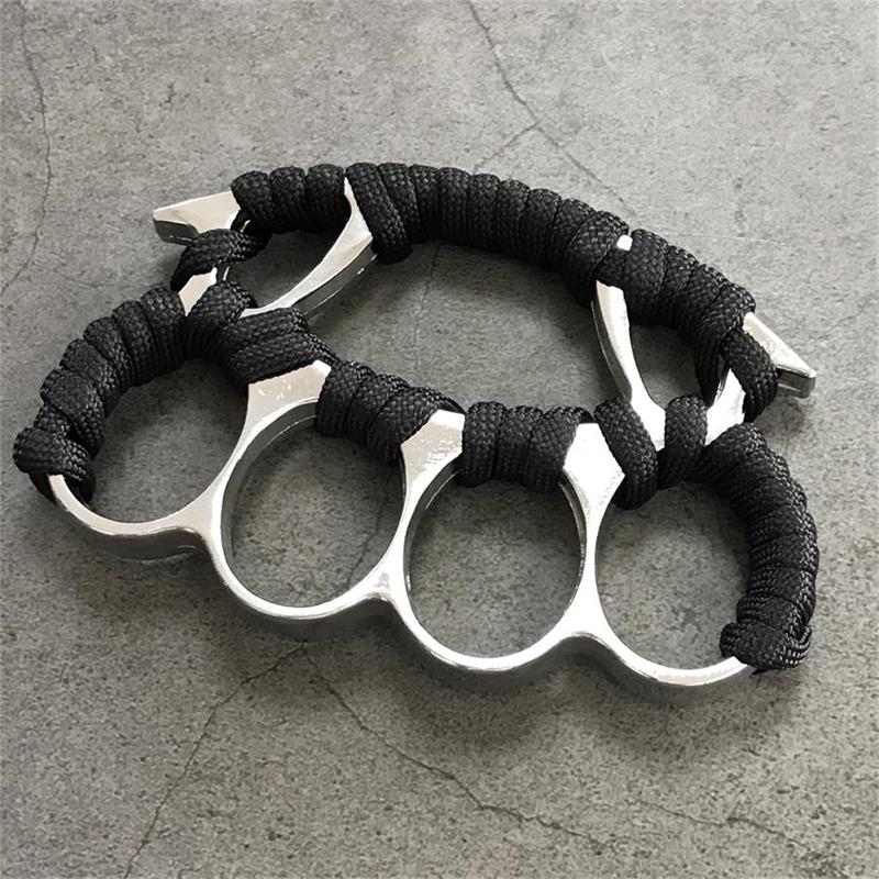 Tactical Brass Knuckles Duster for Quick Defense and Window Break