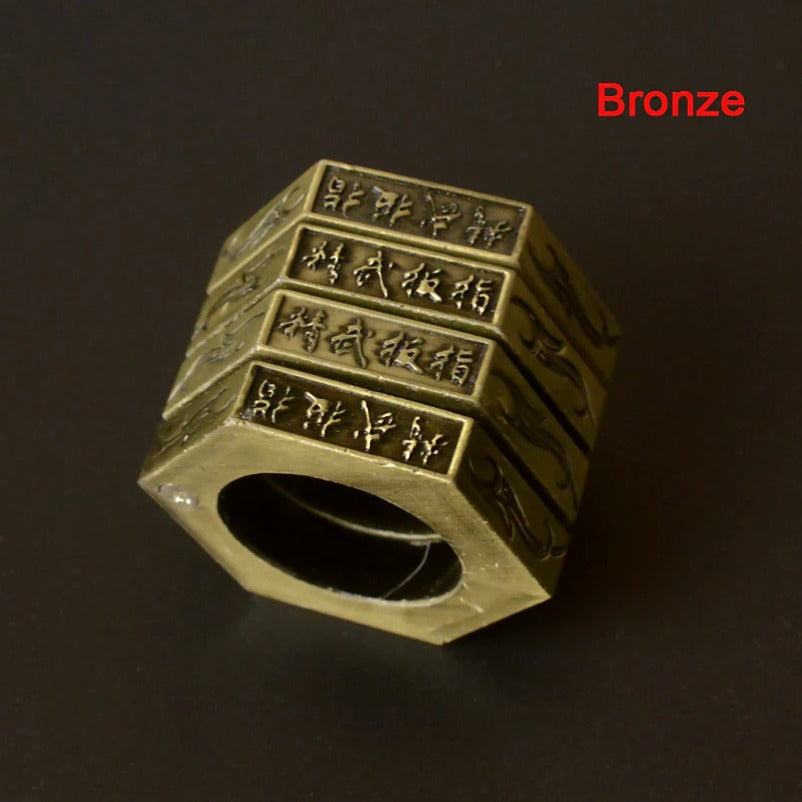 Collapsible Steel Ring for Knuckle Protection