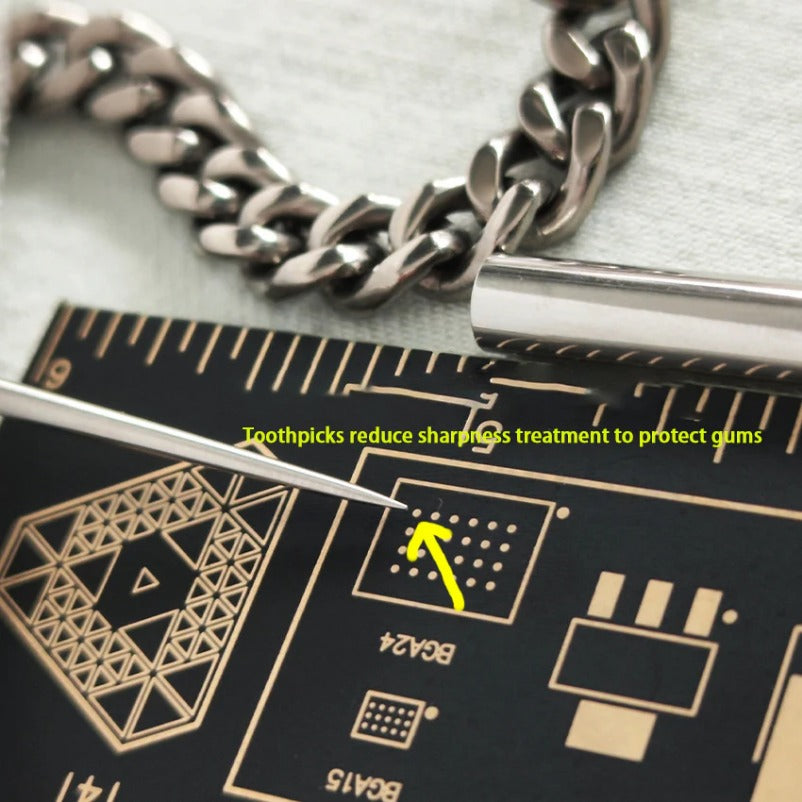 Ti Steel Pick Tactical Chain Defender for Protection