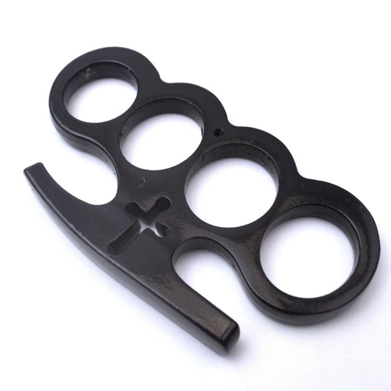 RingGuard Multiuse Brass Knuckles Duster 4 Finger Defense Tool