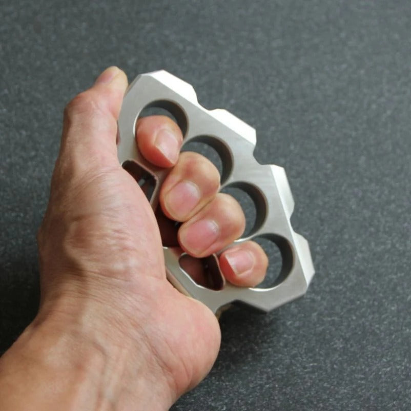 High-Quality Precision Steel Knuckle Duster EDC Defense Tool