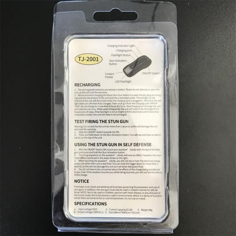 Electric Defense Stun Gun in Mini Car Key Design