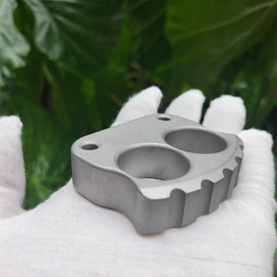 Portable Steel Knuckle Duster for Self-Defense and Everyday Carry Use