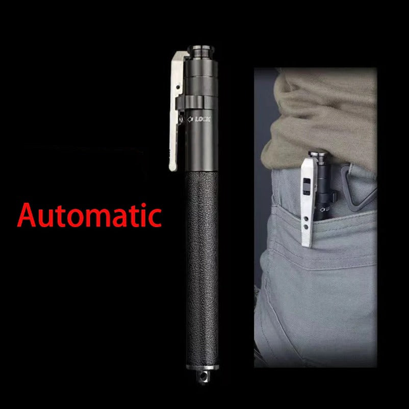 Self-Defense Spring Stick Baton for Quick Response