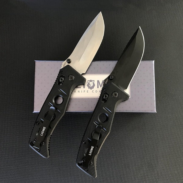 Liome G10 Grip Folding Knife for Outdoor Survival and Everyday Carry