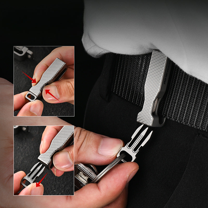 Titan Gentry Buckle High-End Portable Clip for Belts