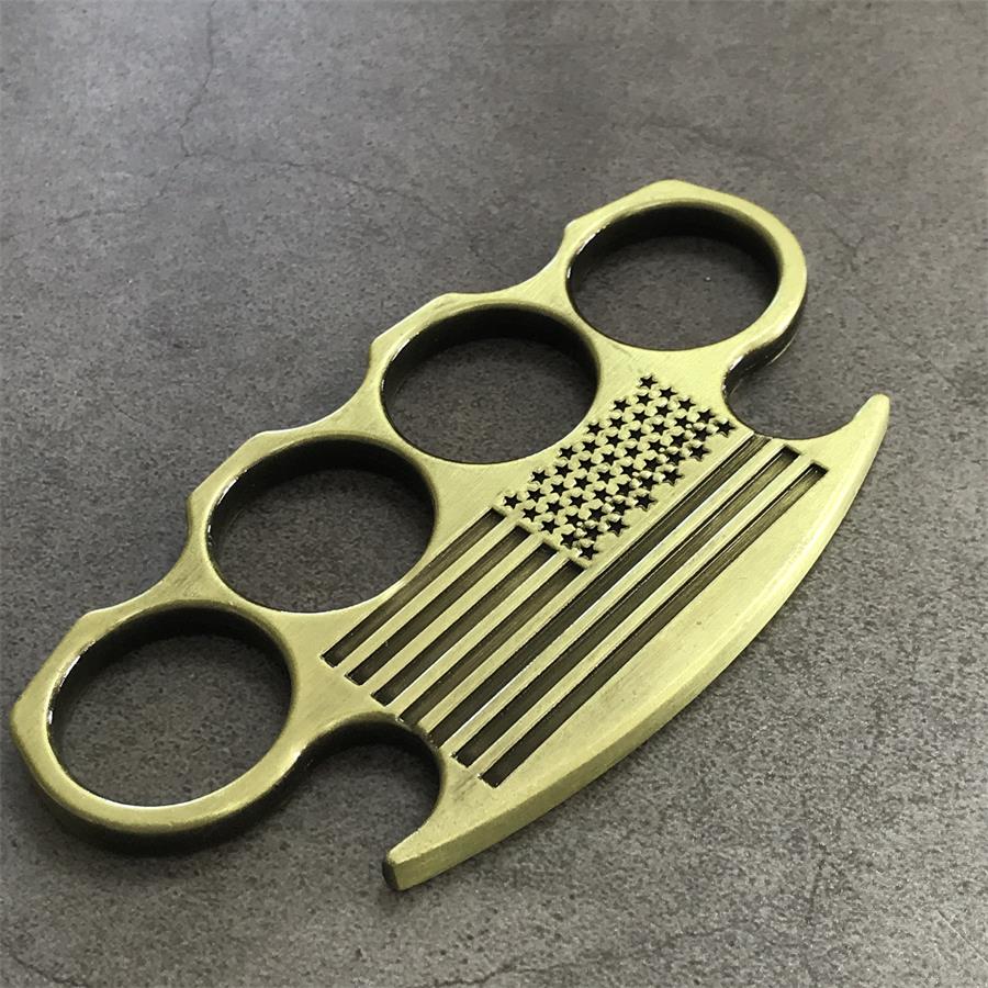 Star Texture Knuckle Duster Outdoor Utility Tool