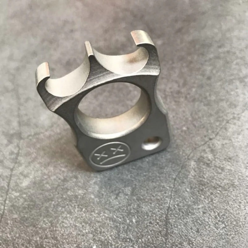 TitanGuard Titanium Alloy Self-Defense Knuckle Duster and Window Tool