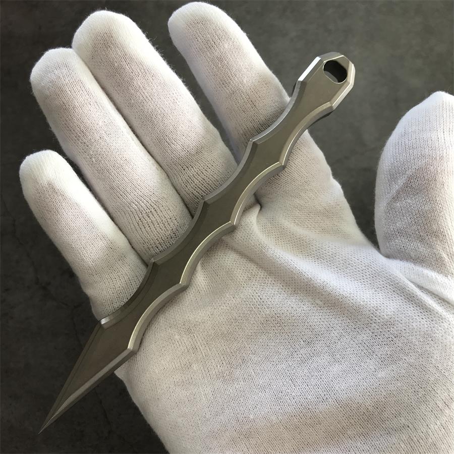 Titanium Alloy Crowbar Multifunctional Bottle Opener Tool for Self-defense
