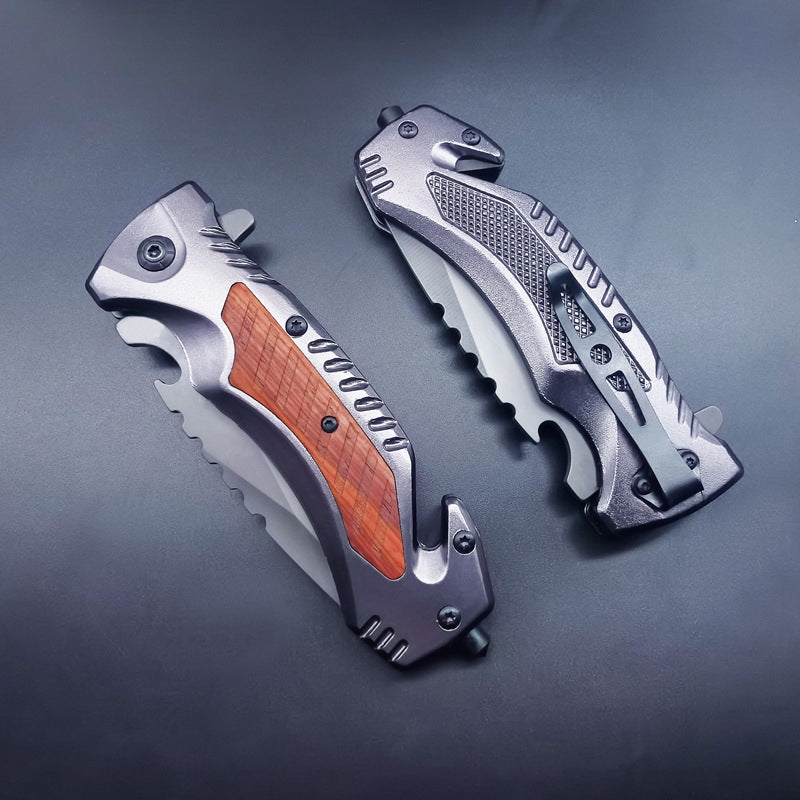 Portable Folding Knife with Window Breaking Function for EDC