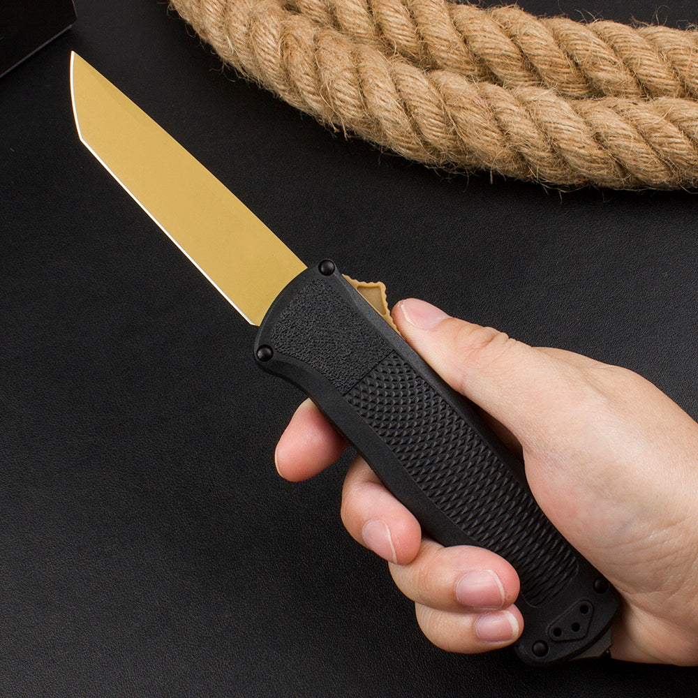 Carbon Fiber Nylon Tactical Knife for Pocket Carry Outdoor Hunting Adventures