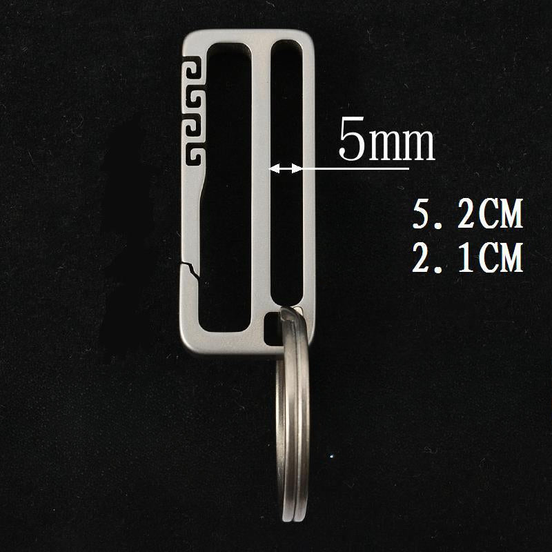 Titan Clip Design Men's Auto Key Holder for Secure Carry