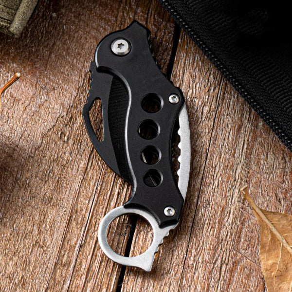 Folding Claw Survival Knife for Outdoor Adventures EDC Tool