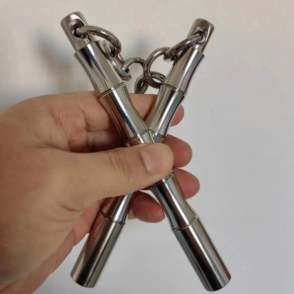 Solid Steel Mini Stick Designed for Self-Defense Applications