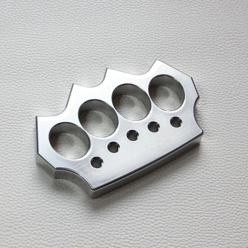EDC Self-Defense Tool Solid Steel Knuckle Duster for Personal Protection