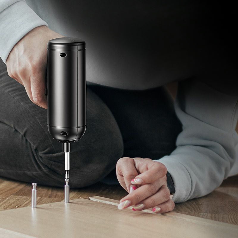 Versatile Electric Drill and Screwdriver Set