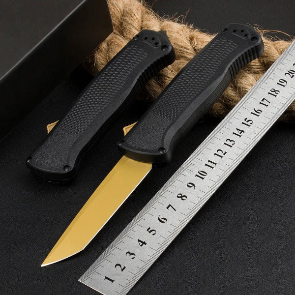 Carbon Fiber Nylon Tactical Knife for Pocket Carry Outdoor Hunting Adventures