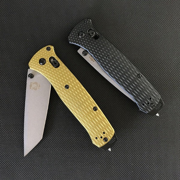 Liome Aluminum Grip Folding Tactical Knife for Camping and Survival EDC Tool