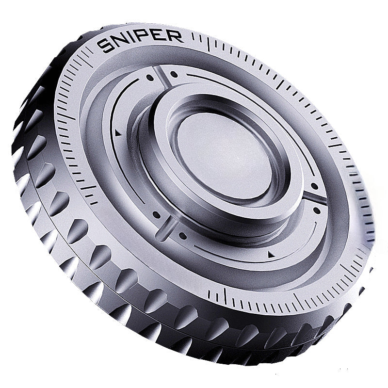 EDC Stainless Steel SpinRatchet Fidget Tool for Focus and Relaxation