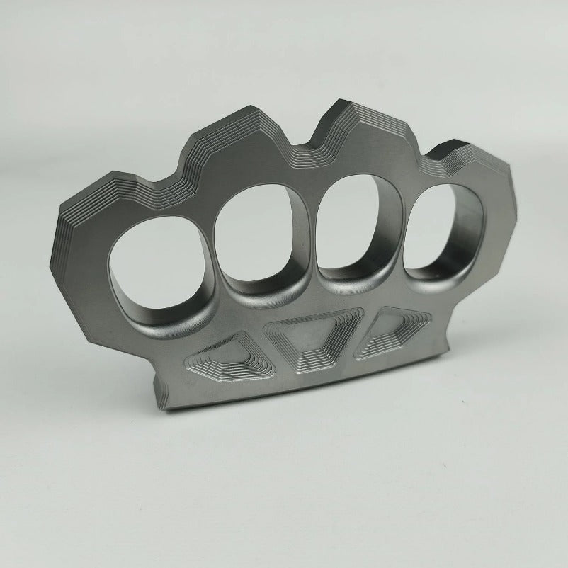Self-Defense EDC Gear Solid Integrated Steel Knuckle Duster