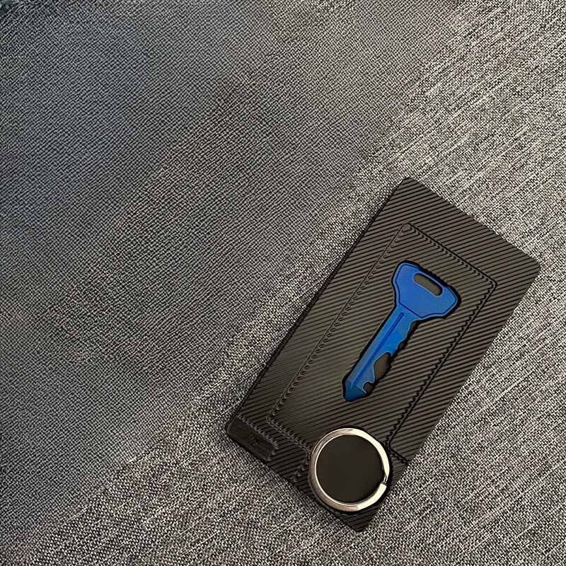 All-in-One Pocket Pro Keychain Tool Featuring Screwdriver Wrench and Opener