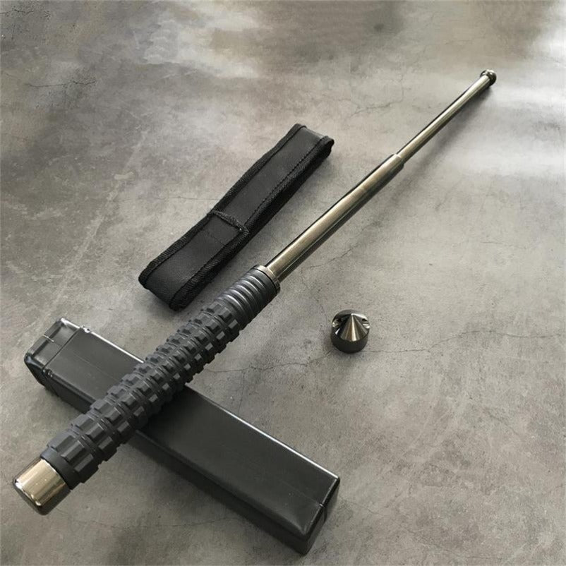Portable Self-defense Baton with Expandable Features