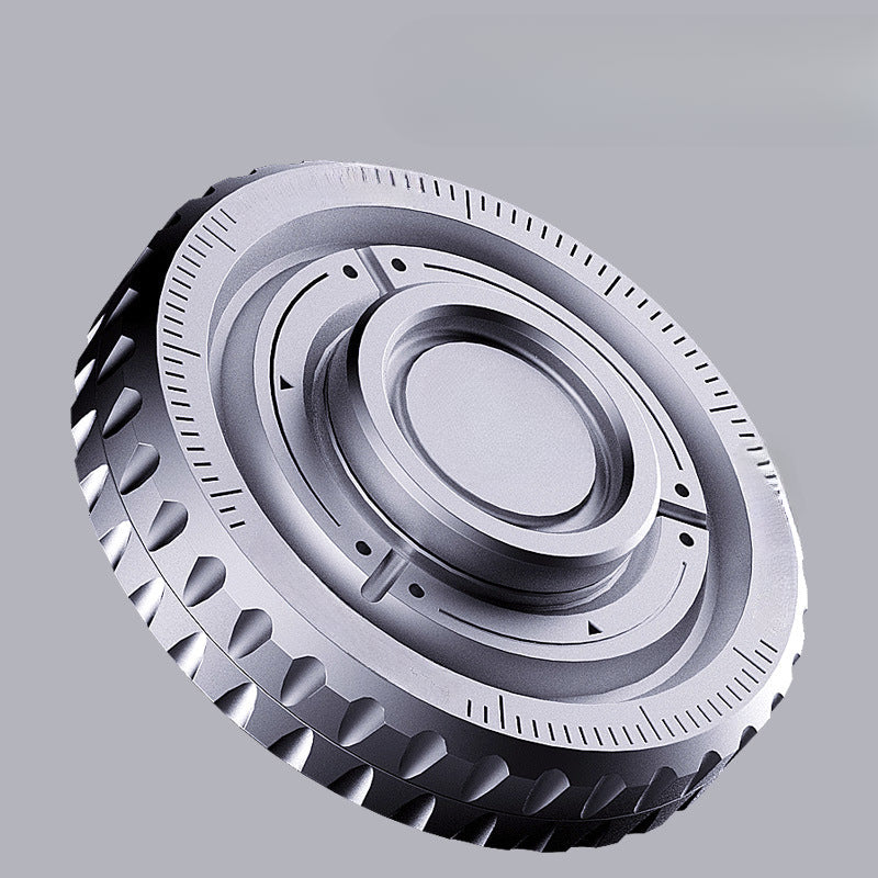 EDC Stainless Steel SpinRatchet Fidget Tool for Focus and Relaxation