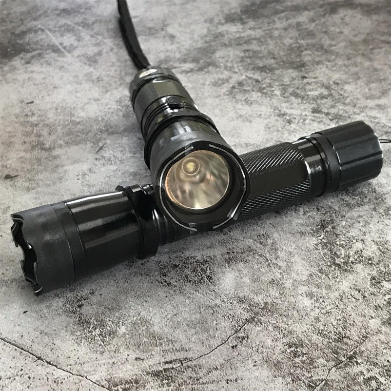 High Power Electro Guard Stun Gun FlashLightning Stick