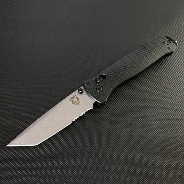 Liome Aluminum Grip Folding Tactical Knife for Camping and Survival EDC Tool